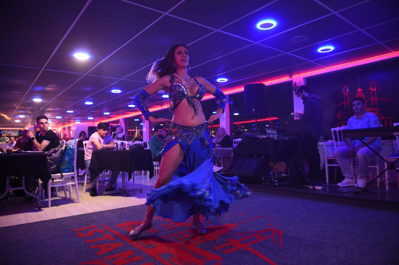 Bosphorus Cruise: Dinner, Unlimited Soft Drinks, Private Close to Show Table, Shows with Hotel Transfer