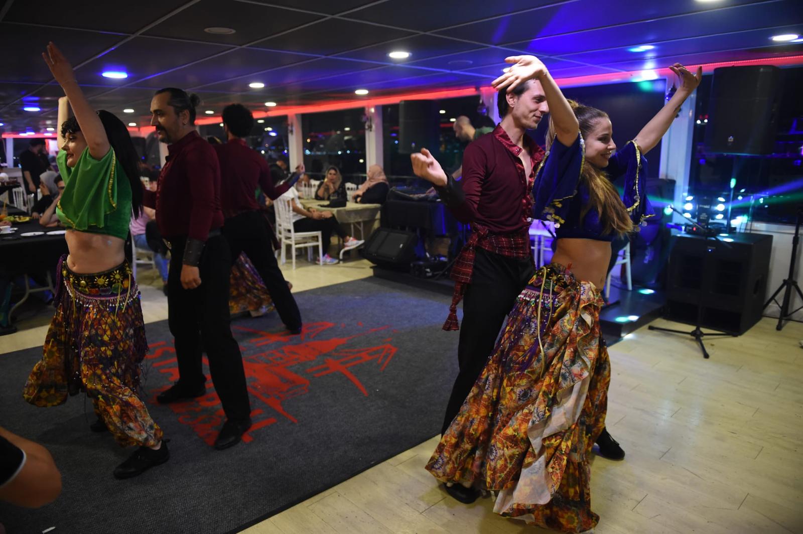 Bosphorus Cruise: Dinner, Unlimited Soft Drinks, Private Close to Show Table, Shows with Hotel Transfer